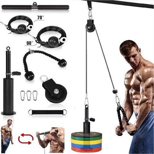 Weight cable pulley system - cable,
